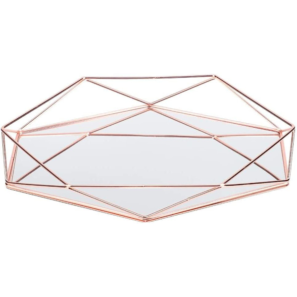 Metallförvaringslåda - Roséguld