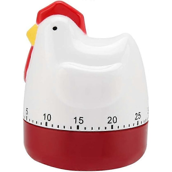 Kök Timer Kyckling 9 Cm, Flerfärgad, One Size