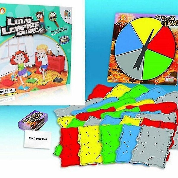 Golvet är Lava Interaktivt Brädspel För Barn, Ungdomar, Vuxna - Present