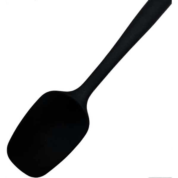 Silikonspatel, steifer Kern, antihaftbeschichtet, Küchenutensilien zum Kochen, Schwarz (S)