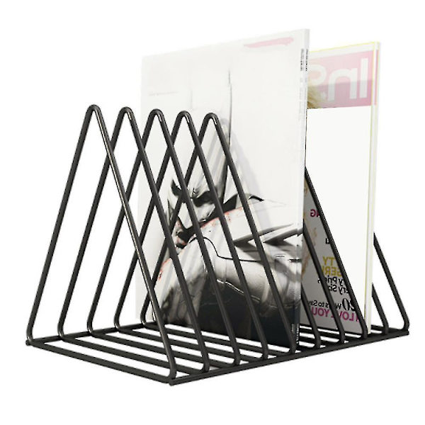 Vinyl Record Cd Magazine Storage Rack Album Display Rack Multifunctional Vertical Creative European