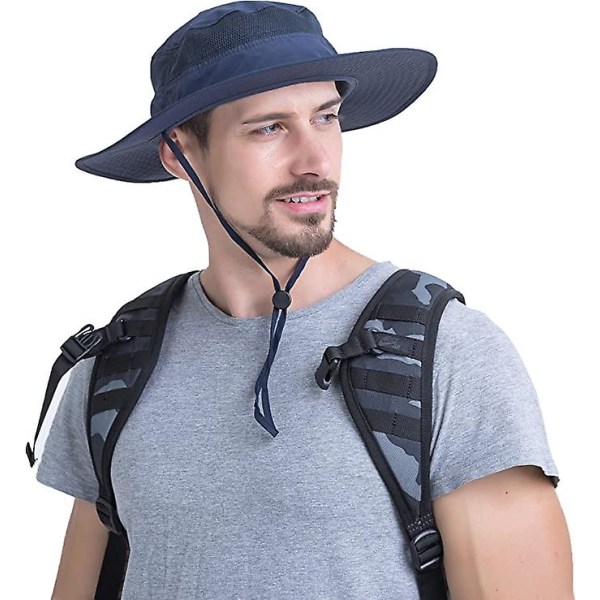 Fiskehatt Solhatt Herr Dam Fiskehatt Herr Sommar Utomhus Jakt Hatt med Solhatt UV-skydd Hinkhatt Unisex Fällbar Andningsbar