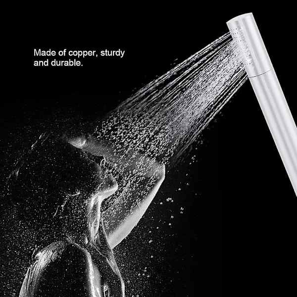 G1/2 Duschkopf Universal Handdusche Hochdruck Duschkopf Handbrause Wassersparender Abnehmbarer Duschkopf für Badezimmer Einfach zu Reinigen