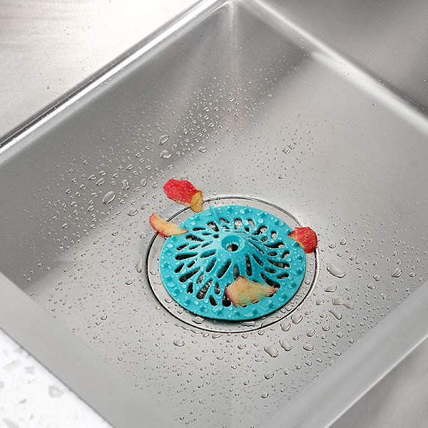 4-delad tankfilteravloppsskydd avloppsfilterplugg silikondränering 10cm