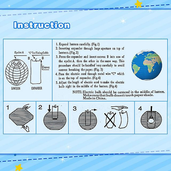 8 Pakke Planet Papirlykter Rom Klasserom Dekorasjoner Hengende Solsystem Planeter Lykt Planet Festartikler