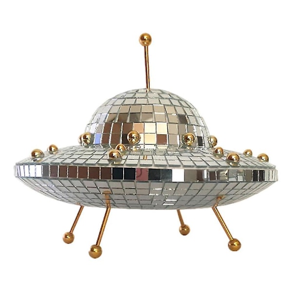 Disco Rumsdekoration Svampsdiscokula Dekorationer Glitter Discokula För Fest Hem Vardagsrum Konst Dekoration Jul