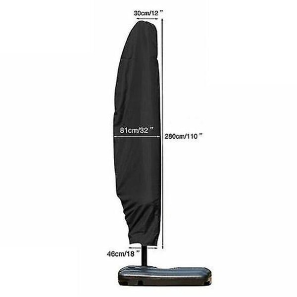 Utomhus parasollskydd dammskydd vattentät-280cm