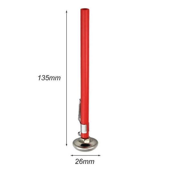 Rostfri ficktermometer för matlagning, köttgrillning
