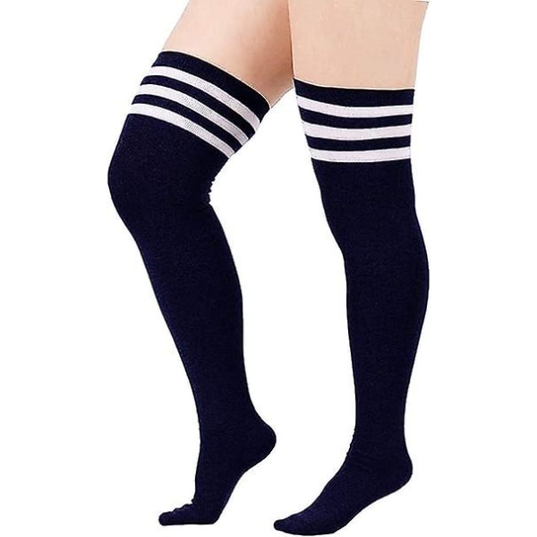 Ekstra lange knehøye sokker for kvinner Knehøye sokker for Sport Cosplay
