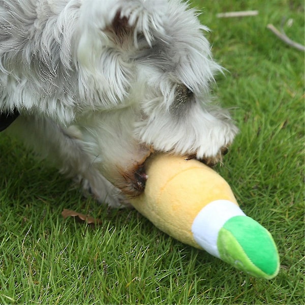Hunde plyslegetøj kæledyr squeaky champagne vinflaske form legetøj hund bid-resistent rene tænder tygge legetøj
