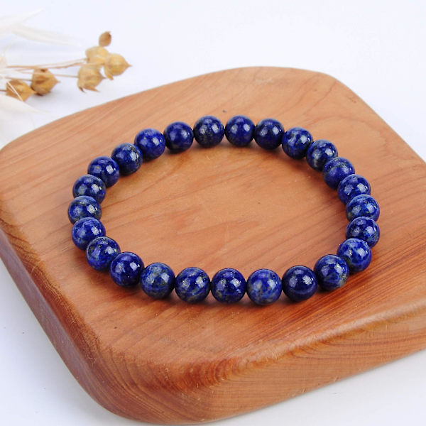 Cherry Tree Collection | Armband i ädelstenspärlor | 8 mm runda pärlor