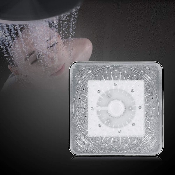 LED-duschhuvud - 7 färger Vattentemperatur Färgkontrollerad Ändring Duschhuvud Badrum Takmonterad