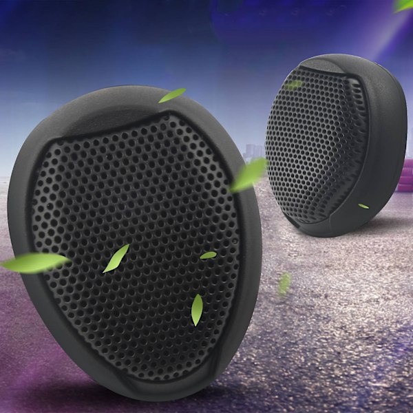 2 st Bil Universal 12V 1000W Mini Audio Diskanthögtalare för Bil
