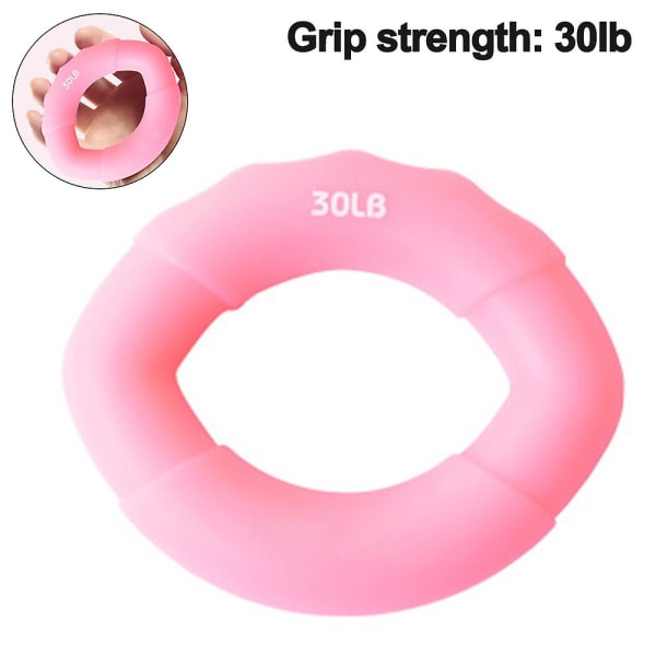 Olive Shape Grip Strength Trainer Silikone Hand Grip Strengthener (30 pund)