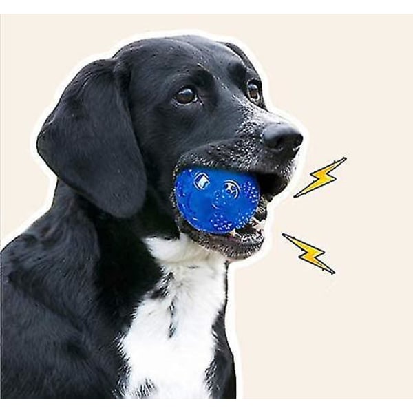 Hundetyggeball, molar sprettball, kjæledyrlydleketøy, hundelydleketøy, antibittgummileke for aggressiv tygging, fangst