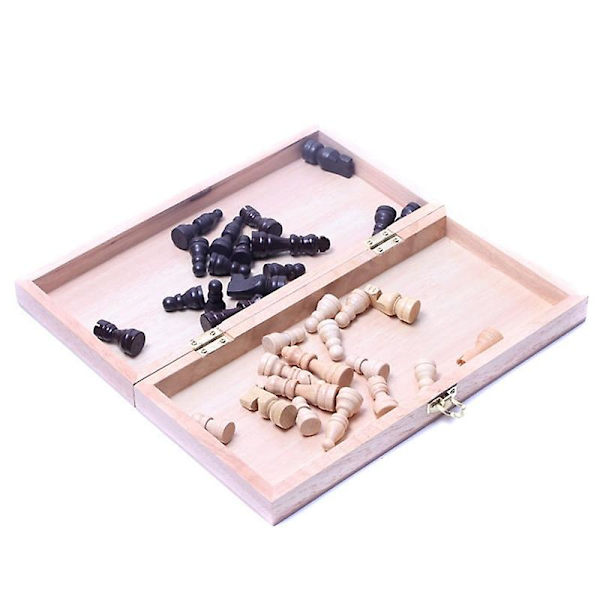 Trävikbar Strategispelbräda Underhållningsspel