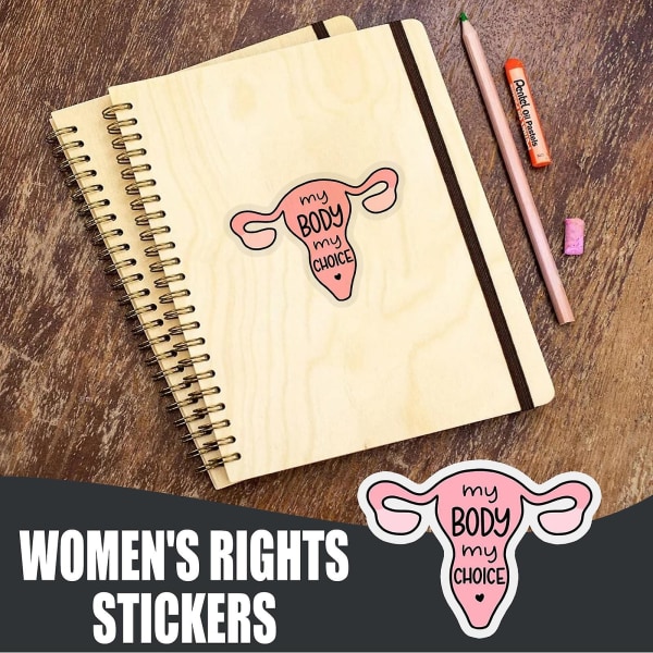 Feminist Stickers Laptop Stickers Vindusklistermærker Bil Stickers 10 STK