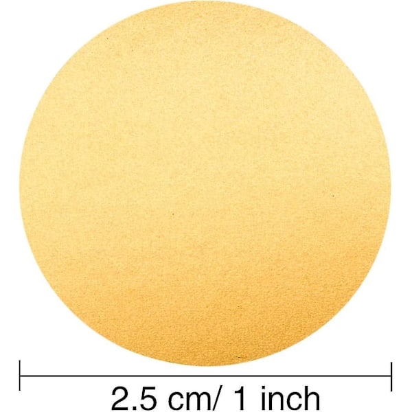 300 stk. Afskrabningsmærker Runde Etiketter (1 x 1 tommer cirkel)