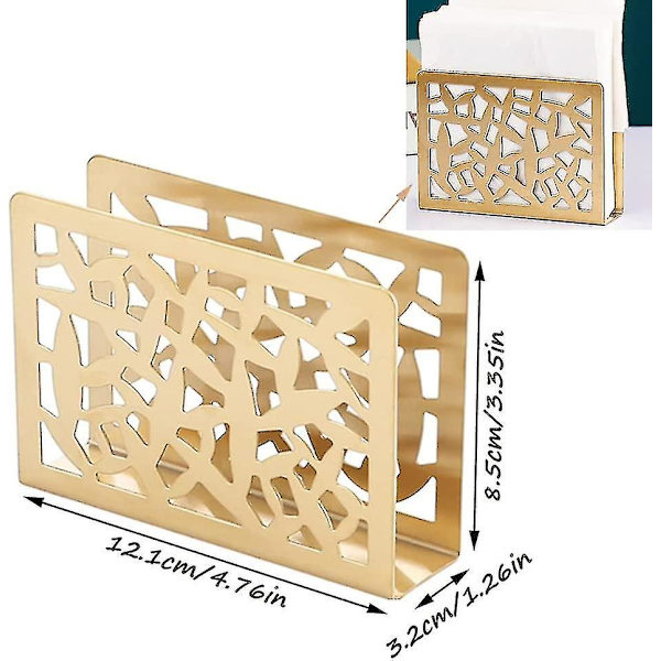 Vertikal Serviettdispenser, Papirserviettholdere, Rustfritt Stål, For Festdekorasjon (sølv)