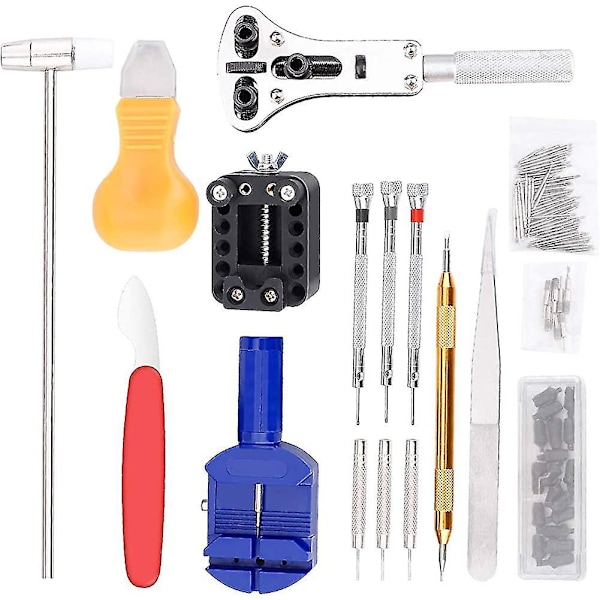 147pcs Repair Tool Kitprofessional Watch Repair Tool Kit, Metal Watch