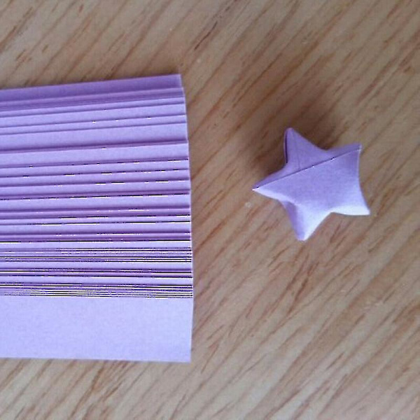Taitettavat Taide Tähdet Taitettava Paperi Onnen Toive Tähti Origami Paperit Nauha Tarvikkeet