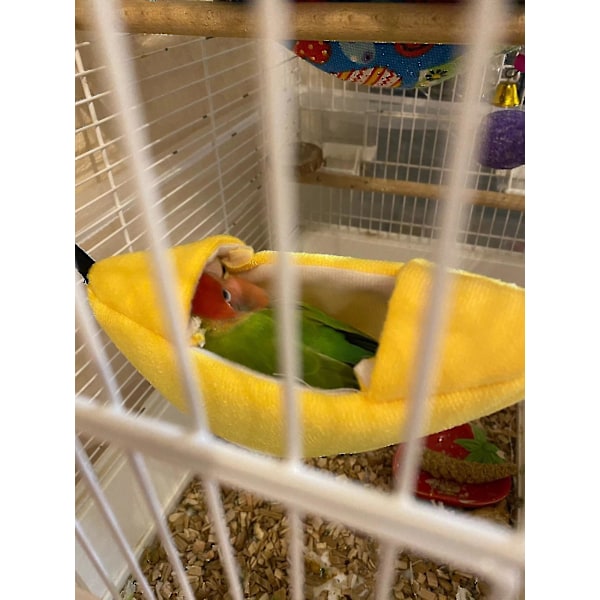 Pieni Lemmikkitalo Veneen Muotoinen Papukaija Rotta Hammock Riippuva Sänky Hamsterin Pesä Tarvikkeet Linnuille Pesä