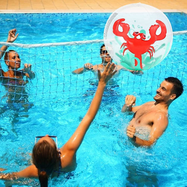 Oppustelige strandbolde til børn og småbørn, strandbolde til pool, sommerfest