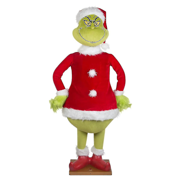 Christmas Grinch Plush Doll Soft Toy Stuffed For Kid Xmas Gift Home Decoration