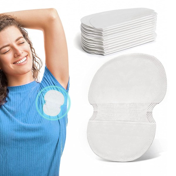 Svettskydd under armarna, svettskydd för armhålor för kvinnor och män [100 förpackningar], premium svettskydd för att bekämpa hyperhidros, engångsdynor under armarna för svettande kvinnor