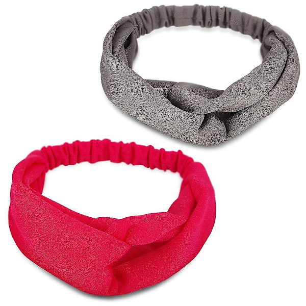 10-pak Hovedbånd Kvinder Hår, Turban Hovedbånd Til Kvinder Piger, Elastisk Solid Hoved Wraps Hårbånd, Twisted Knot Hovedbånd Søde Hår Tilbehør (202