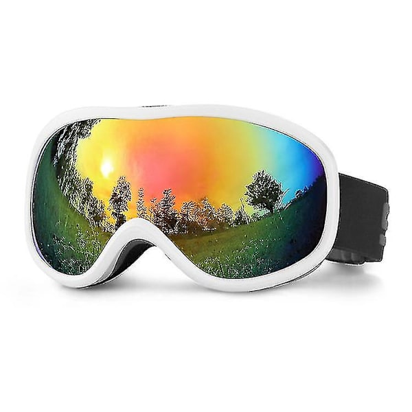Skibriller for menn og kvinner, snowboardbriller med antirefleks, 100% UV400 UV-beskyttende linser