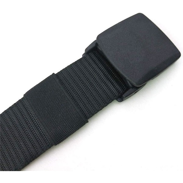 Herrkläder tygbälte bälte plus size vuxen student ungdom vävd nylon canvas bälte byxor
