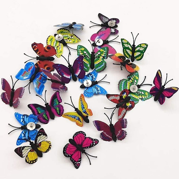 30 stk Push Pins Kreative Butterfly Dekorative Kartnåler Tommelfinger Nål Tegne Nål