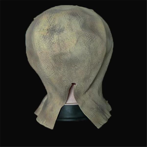 Halloween Skräck Fågelskrämma Latex Mask Kostymfest Rekvisita Skräckinjagande Skelett Fågelskrämma Mask (färg 2)