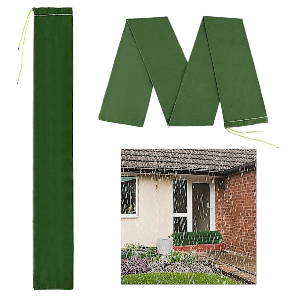 Vattenskyddssandpåsar Långa kanvaspåsar Förtjockade återanvändbara påsar (25*120cm）