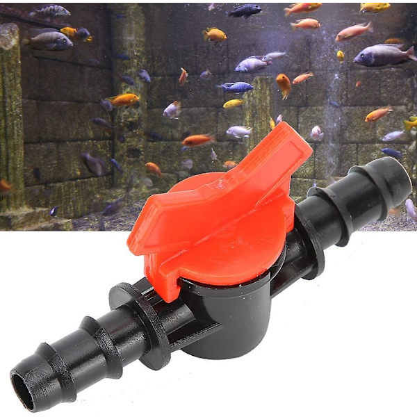 2 st fiskakvarium regulatorventiler, vattenflödesregulatorrör, röranslutning, akvarieluftpumptillbehör, akvarium fiskakvarium reglerventiler