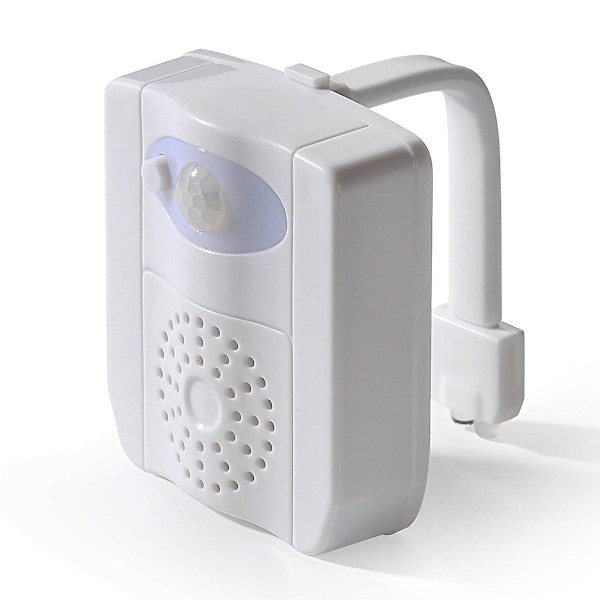 Toalettlampa Nattlampa – Sensor LED Toalettlampa med UV-desinfektion, Sensoraktiverade Toalettlampor med Aromaterapi & 16 Färger, för Toalett/Badr