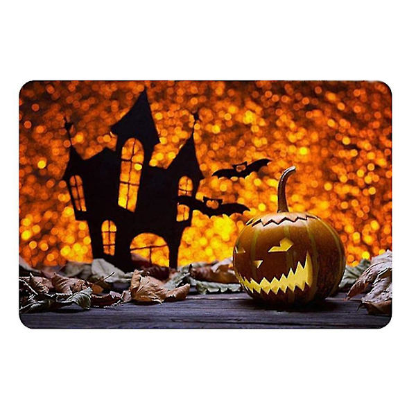 Golvmatta Mattor Matta Dörrmatta Halkfri Halloween Dekoration För Kök Badrum Ny
