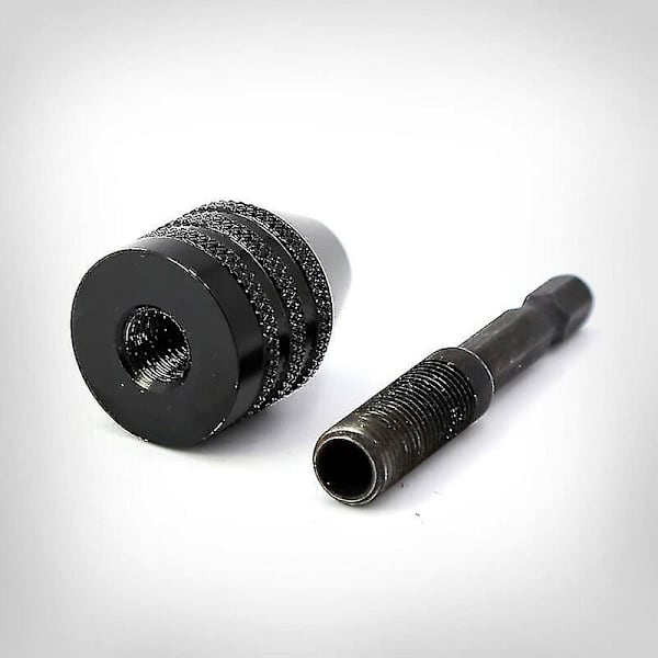 0,3-6,5 mm snabbchuck skruvmejselchuck slagnyckel snabbchuck borrchuckadapter 1/4\" sexkantskaftchuck