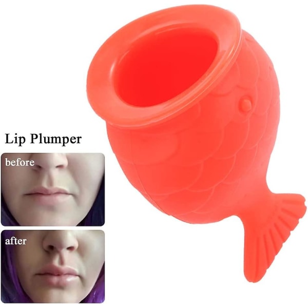 Lips Enhancer Tool, 1 stk Silikon Lip Plumper Device Sexy Lip Enhancer Quick Lip Plumper Treatment