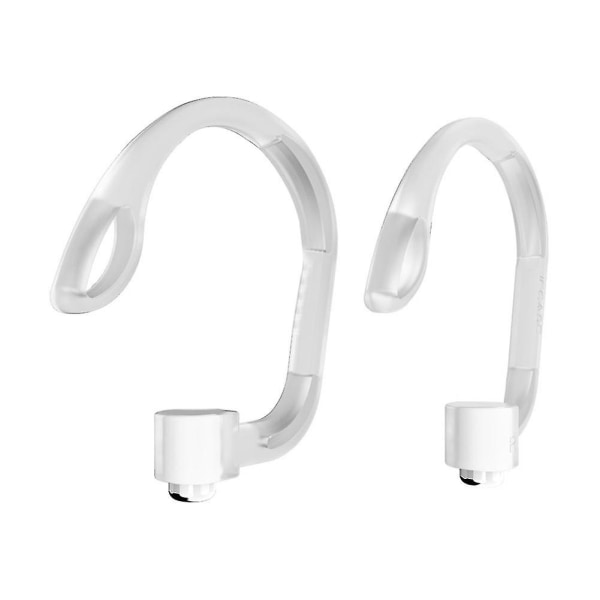 1 par trådlöst hörlursställ Anti-förlorat skydd Öronkrok-kompatibla Airpods 1 2 (vit)