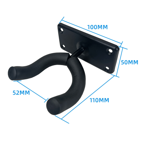 2-pack skateboard väggfäste, gitarr fyrkantig krok