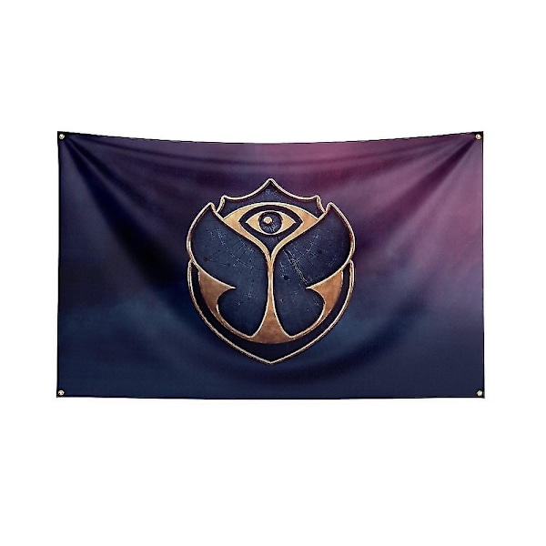 3x5 Ft Tomorrowland Flag Polyester Rörelse Musikfestival Banner (90 x 150cm, J0250)