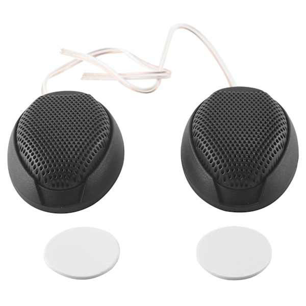 2 st Bil Universal 12V 1000W Mini Audio Diskanthögtalare för Bil