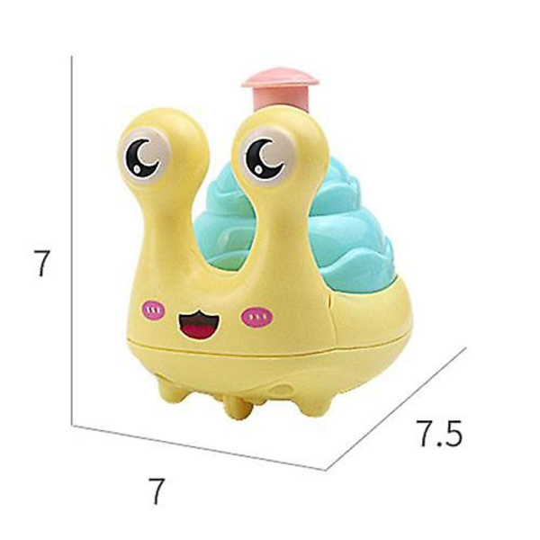 Tryck på leksaksbil baby leksaksbil småbarn födelsedagspresent leksak tecknad (snigel)