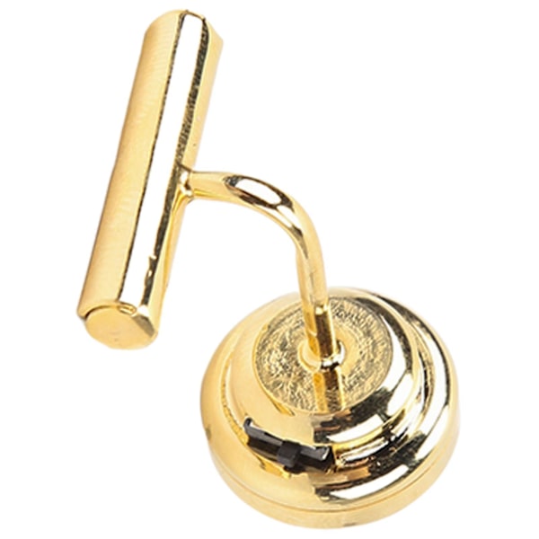 Dockhus Miniatyr Vägglampa Mini Led Dockhus Vägglampa Med Batteri För 1/12 Dockhus Möbler Dekoration Guld