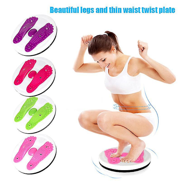 Smukke Ben Tynd Talje Twist Plade Magnetisk Terapi Multifunktionel Abdominal Twisting Disk