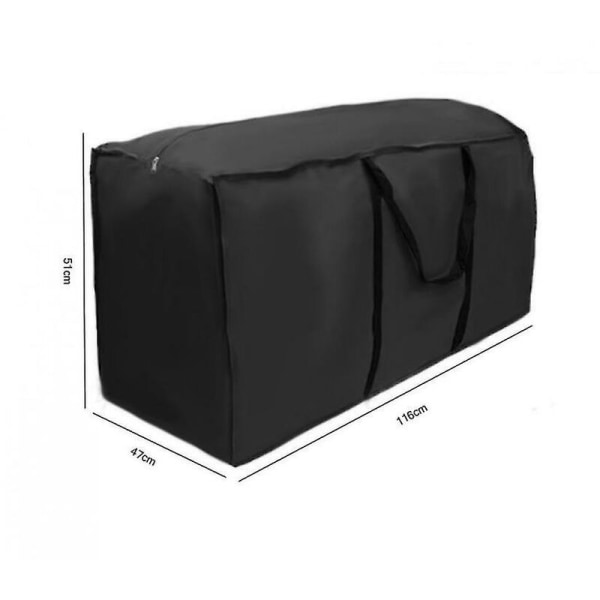 möbelförvaringsväska svart(116x35x50cm),HANBING