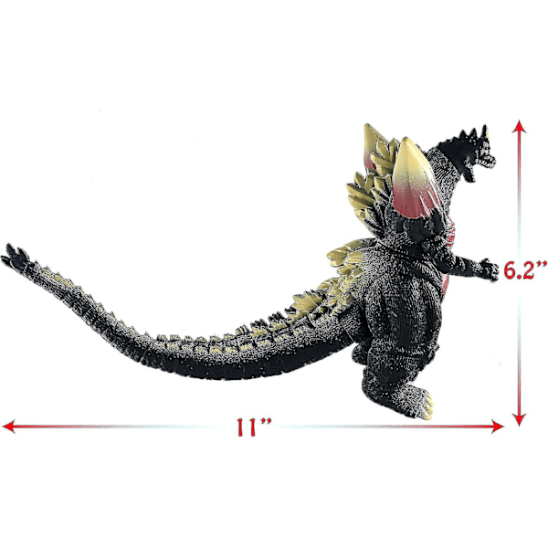 Space Godzilla Leksak Actionfigur, 1994 Film Monster Series Spacegodzilla Mjuk Vinyl