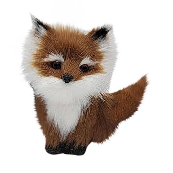 Plush Leksaksdjur, Små Rävar, Smycken, Dekorationer, Leksaker, Hantverk, Festivaltillbehör (D)